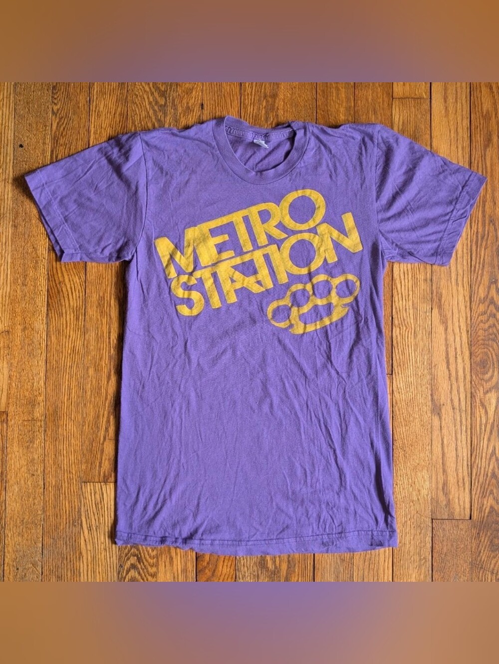 Y2k Metro Station Rare Pop Punk Emo Band T-shirt